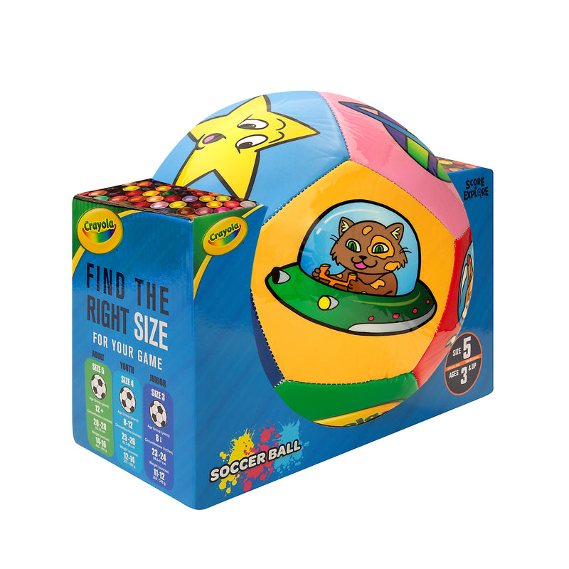 Score N' Explore Officially Licensed Crayola Play Ball – Space Explorer